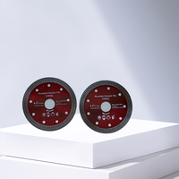 Disque de coupe de pierres précieuses en métal de fer de diamant de bord de résine de 4.5 "pour l'aluminium