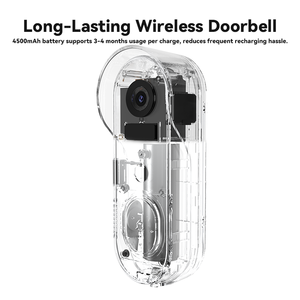 Video chuông cửa Top bán 2K pin độ phân giải cao Powered Wi-Fi chuông cửa máy ảnh hai chiều âm thanh không dây video cửa điện thoại - Product Image 4