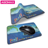 Alfombrilla de Ratón Plegable Personalizada de Microfibra Grande con Puntos de Silicona Antideslizantes