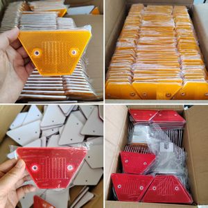 Delineador de carretera reflectante de alta visibilidad a precio de fábrica, soporte de aluminio, delineador de barandilla de carretera trapezoidal - Product Image 2