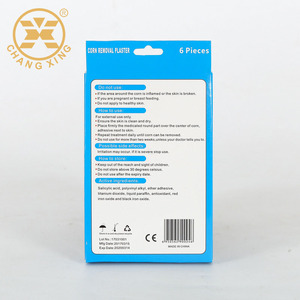 Boîtes en papier recyclables 300g laminées brillantes et imperméables, personnalisables avec poignée, pour masques, pharmacies, pansements, présentoirs OEM - Product Image 4