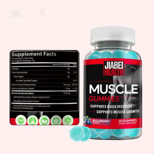 حلوى الكرياتين بنكهة التوت الأزرق مع فيتامين د للبالغين، مكمل غذائي رياضي لدعم ما بعد التمرين وتقوية المناعة، إنتاج بالجملة - Product Image 3