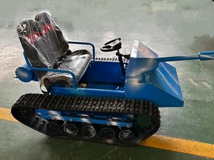 รถรางไฟฟ้าสำ<span class=keywords><strong>ห</strong></span>รับเล่นในสวน สนามเด็กเล่น รถตีนตะขาบยาง อะไหล่เครื่องจักรก่อสร้างสำหรับเด็กและผู้ใ<span class=keywords><strong>ห</strong></span>ญ่ รถถังตีนตะขาบ - Product Image 3