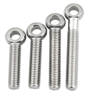 Oeillets de levage, œillets à œil rond, vis à œil, boulons à œil en acier inoxydable M5 M6 M8 M10 M12, œillets à épaule, œillets à vis - Product Image 1