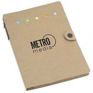 Eco-Friendly Business Style Custom Logo Promotional Notepad 80g <b>Dowling</b> Silk Screen Printed Self-Adhesive Stickers - Product Image 1