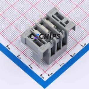 769-663/004-000 Plug-in Terminal Block Through hole Component (THT),P=5mm Connector 5mm Gray Straight Pin 1 - Product Image 2
