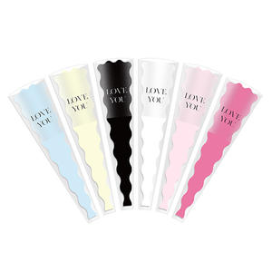 Bolsa Impermeable Reciclable con Diseño de <span class=keywords><strong>Sirena</strong></span> y Rosa Individual para Empaque de Flores Frescas, Suministros Florales para DIY - Product Image 6