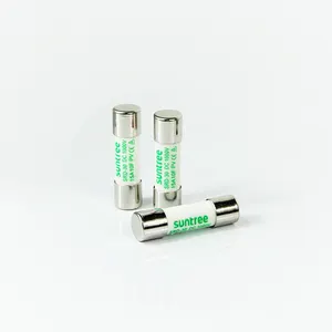 Solar PV DC 1000V 15A 16A 20A 25A 32A Cylinder Fuse with Fuse Holder