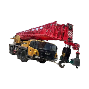 Grúa de camión móvil Sany usada de alta calidad, 80 t, componentes de núcleo de segunda mano, bomba de motor, rodamiento de Motor, caja de cambios, capacidad máxima de 80 toneladas - Product Image 1