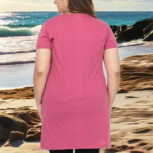 Vente en gros logo personnalisé femmes décontracté sans manches Maxi robe en satin élégant fête chemise taille plus avec décoration en dentelle pour les filles - Product Image 2