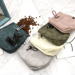 Çok fonksiyonlu ödül çantası köpek evcil hayvan atıştırmalığı kılıfı deri eğitim için köpek kaka torbası tutucu - Product Image 2