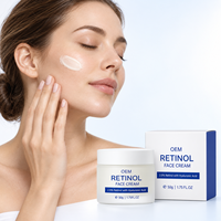 Crème pour le visage MOOYAM OEM ODM 2,5% rétinol avec acide hyaluronique, crème anti-âge hydratante raffermissante liftante, élimination instantanée des rides