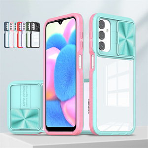 <span class=keywords><strong>Custodia</strong></span> trasparente per fotocamera Slide per <span class=keywords><strong>Samsung</strong></span> Galaxy A26 A36 A56 A16 A55 A35 A25 A15 A05 A05S A24 <span class=keywords><strong>A34</strong></span> A54 Cover Hard PC ibrido - Product Image 1