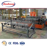 Máquina de Fabricación de Malla de Alambre Totalmente Automática de Alta Eficiencia, Bomba de Motor, Control PLC, Equipo Industrial Duradero para Malla de Eslabones