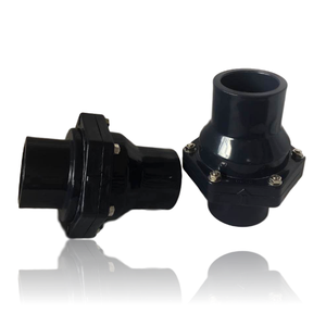 Vannes d'arrêt de couture en PVC gris et blanc, pièces de Logo pour échantillon gratuit, vanne de contrôle automatique - Product Image 3