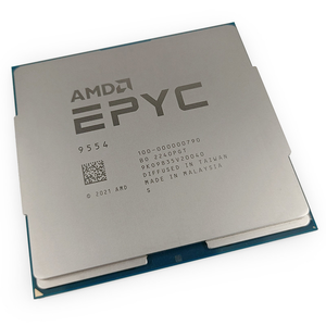 מעבד שרת AMD EPYC 9554 מקורי חדש, 64 ליבות, 128 נימים, 3.10GHz, זיכרון מטמון 256MB, 360W, שקע SP5, דור ג'ונה. - Product Image 1