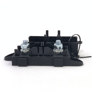 Porte-fusibles étanche, tout en noir, pour véhicule modifié, boîte Audio pour <span class=keywords><strong>voiture</strong></span> - Product Image 3