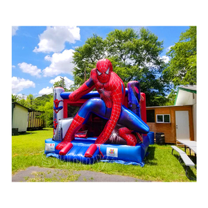 Castello Gonfiabile Spider-Man con Scivolo in Vendita - Product Image 5