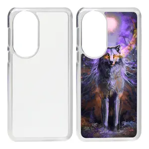 Sublimation Blanks 2D Hard PC Protective Mobile Phone case Custom Sublimation Phone Case for Huawei P50 Pro