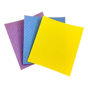 Linge à vaisselle en coton cellulosique réutilisable écologique Logo personnalisé torchons suédois utilisation dans la cuisine verres en verre application domestique - Product Image 3