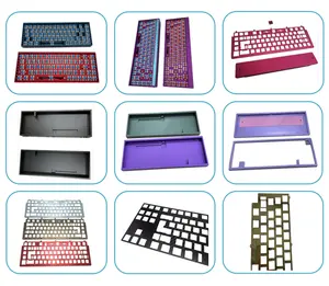 Customized Housing Mechanical Keyboard Aluminum CNC Machining Service Gaming Mechanical Keyboard