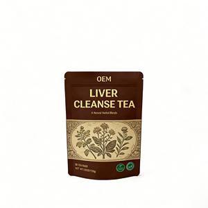 ชาสมุนไพร OEM Health Tea สำหรับล้างพิษตับ ผสมเมล็ดแคสเซีย โกจิเบอร์รี่ และเก๊กฮวย บรรจุ 30 ซองชา 150 กรัม กล่องดีท็อกซ์จากธรรมชาติ - Product Image 1