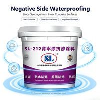 SL-212 Revêtement imperméable haute résistance, écologique et durable, résistant à l'humidité, pour la réparation des surfaces en zone inondée et des murs humides