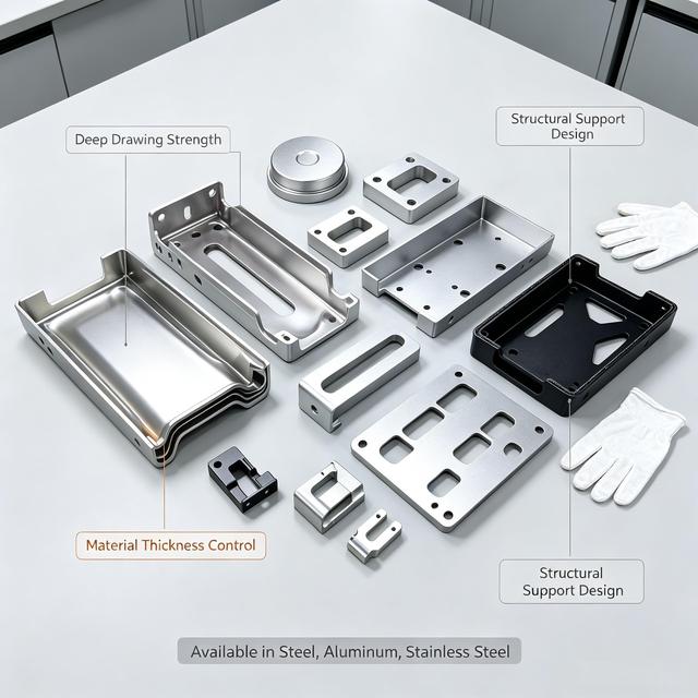 Auto Stainless Steel Stamping Parts Sheet Metal Fabrication by Pressed Forming