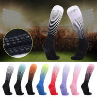Chaussettes de Compression de couleur pour hommes femmes 20-30 Mmhg bas au genou été tricoté chaussettes drôles en gros OEM dégradé 3 paires