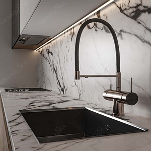 Set Completo di Mobili da <span class=keywords><strong>Cucina</strong></span> in Legno con Isola e Bancone, Arredamento per Progetti di Decorazione Domestica in Messico - Product Image 5