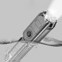 Lampe torche LED rechargeable par USB portable Zoom Matériel ABS Lumière forte Mise au point Étanche Projecteur pour tactique extérieur