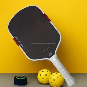 Новая ракетка для пиклбола Yiheng Boom Core: удлиненная, с пеной EVA по периметру, толщина 16 мм, из грубого карбона Toray T700, прочная - Product Image 1