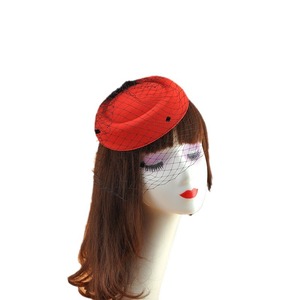 Vintage Carmel nero velo e cappello a cilindro All-Match accessorio fotografico per la sposa per abiti da sposa e da festa - Product Image 3