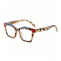 Lunettes anti-lumière bleue SM26012, monture PC œil de chat, lunettes d'ordinateur unisexes, lunettes optiques, verres correcteurs bloquant la lumière bleue