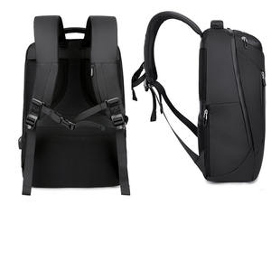 Sac à dos d'affaires personnalisé avec logo, avec port de charge USB, grande capacité, imperméable, pour voyage et extérieur - Product Image 2