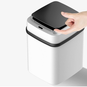 Superior Quality Smart Garbage Bin Trash Can With Sensor Pop Up Bin Indoor Office Trash Can Home/Household Trash Can