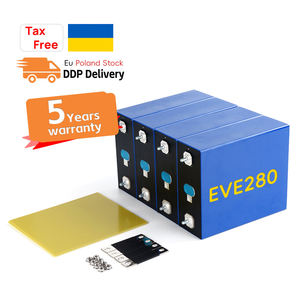 แบตเตอรี่เซลล์ LiFePO4 เกรด A 3.2V 280Ah ของ PL Stock พร้อมขั้วต่อแบบ M6 Stud สำหรับเก็บพลังงานแสงอาทิตย์ - Product Image 3