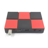Transmisor de TV digital full hd, decodificador DVB S2, receptor satélite fta, H.264