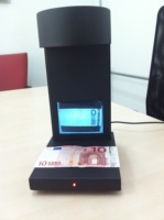 Détecteur infrarouge ROYAL Eagle Eye pour la détection des billets de banque en métal, écran LCD 4,3 pouces, devises multinationales, alimentation murale