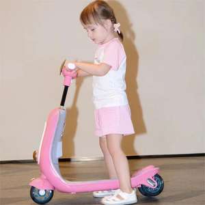 Nouveau type de trottinette pour enfants de grande taille, style moto, trottinette pour enfants à 3 roues, 3-6 ans, trottinette pour bébé, extérieur - Product Image 2