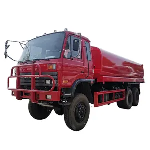 Satılık Dongfeng tüm arazi 6x6 offroad 15000l su kamyonu