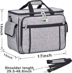 Free Sample Portable Protective Outdoor Carrying <b>Sewing</b> <b>Machine</b> <b>Bag</b> Tote <b>Bag</b> for <b>Sewing</b> <b>Machine</b> and Extra <b>Sewing</b> Accessories - Product Image 2