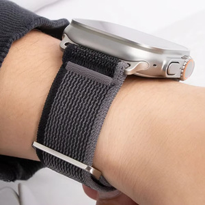 Correa de Nailon Tejido Transpirable Upro para Reloj Apple Serie 10 11 Ultra 2 49mm 46mm 42mm, Correa de Nailon de Tela Suave para Reloj - Product Image 2