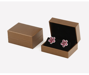 Customized Classic Jewelry Earrings <b>Box</b> Fashionable Plastic Jewellery Packaging <b>Box</b> Fine Gift Ring <b>Box</b> <b>Packing</b> - Product Image 4