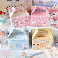 Boîte en papier carrée vide pour bougies, cadres photo et cadeaux, ambiance festive, vente en gros