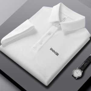 Polos de Marque Sorona Noirs de Luxe Haute Qualité pour Hommes en Gros Coupe Carrée Ample Respirante avec Logo Personnalisé Brodé - Product Image 1