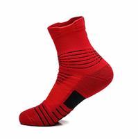 Chaussettes de sport de basket-ball à fond éponge antidérapant athlétique OEM Elite Logo brodé personnalisé
