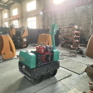 High Quality 0.6 Tons Double Drum Vibratory Road Roller Manufacturer Price