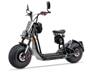 Moto électrique de haute qualité City <span class=keywords><strong>Coco</strong></span> Scooter 1000w Deux roues 60v 13Ah Batterie au lithium Pneu gras de 19 pouces Vitesse maximale de 45 km/h - Product Image 1