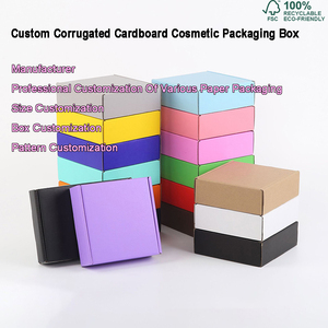 Vente en gros de boîtes d'emballage en carton ondulé brun kraft, boîtes en papier personnalisées et sûres pour crème contour des yeux, boîtes en papier avec logo - Product Image 3